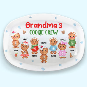 Le lot parfait de Nana - Plateau personnalisé familial - Cadeau de Noël pour grand-mère
