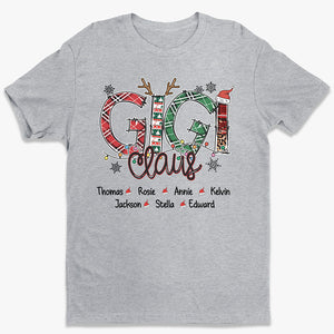 Mes petits-enfants ont mis la joie dans mon Noël - T-shirt unisexe personnalisé, sweat à capuche, sweat-shirt - Cadeau de Noël pour maman, grand-mère