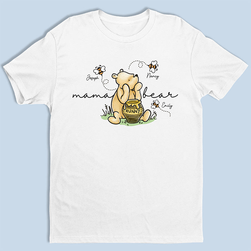 Ils m'appellent Maman Ours - T-shirt unisexe personnalisé, sweat à capuche, cadeau pour maman