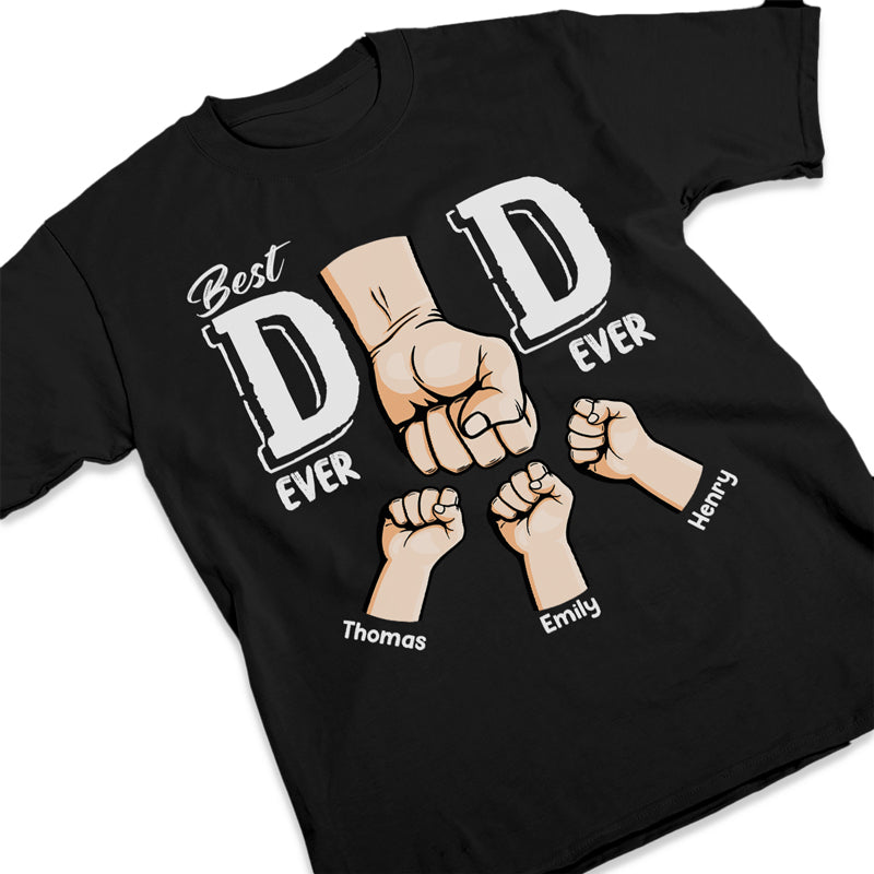Je suis le meilleur papa du monde - T-shirt unisexe personnalisé, sweat à capuche, sweat-shirt - Cadeau de fête des pères, d'anniversaire pour papa