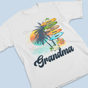 L'été de grand-mère - T-shirt unisexe personnalisé, sweat à capuche, sweat-shirt - Cadeau d'anniversaire pour maman et grand-mère