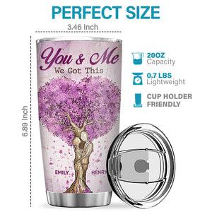 J'ai trouvé celui que mon âme aime - Verre personnalisé pour couple - Cadeau pour mari et femme, anniversaire
