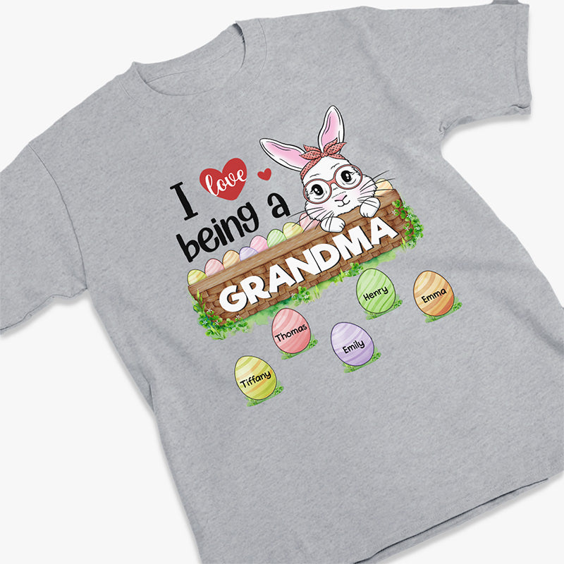 Être grand-mère est le meilleur métier - T-shirt, sweat à capuche et sweat-shirt unisexe personnalisé pour la famille - Cadeau pour grand-mère