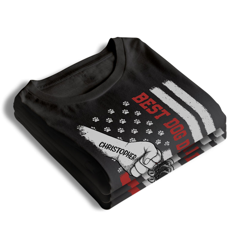 C'est le meilleur papa chien de tous les temps - T-shirt unisexe personnalisé pour chien, sweat à capuche, sweat-shirt - Fête des pères, cadeau pour les propriétaires d'animaux, amoureux des animaux