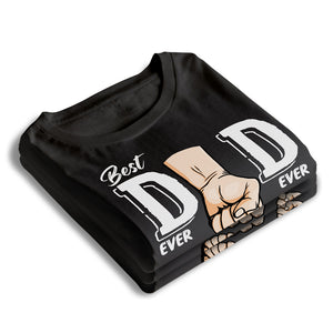 Je suis le meilleur papa du monde - T-shirt unisexe personnalisé, sweat à capuche, sweat-shirt - Cadeau de fête des pères, d'anniversaire pour papa