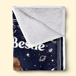 Mon câlin pour toi - Couverture personnalisée Bestie - Cadeau pour meilleures amies, BFF, sœurs