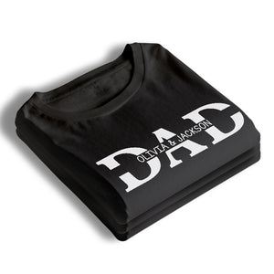 Tu es notre plus grand héros - T-shirt unisexe personnalisé pour la famille, sweat à capuche, sweat-shirt - Cadeau de fête des pères, d'anniversaire pour papa
