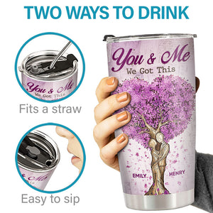 J'ai trouvé celui que mon âme aime - Verre personnalisé pour couple - Cadeau pour mari et femme, anniversaire