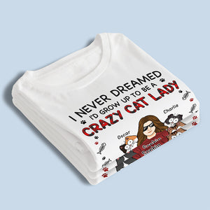 Me voici - T-shirt unisexe personnalisé avec chat, sweat à capuche, cadeau pour les propriétaires et les amoureux des animaux