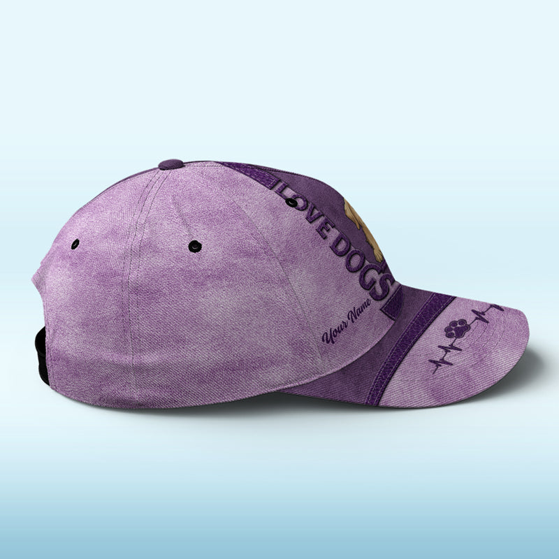 La vie est meilleure avec un chien vert ! Casquette personnalisée pour chien, imprimé intégral, classique ! Nouveauté, cadeau pour les propriétaires et les amoureux des animaux.
