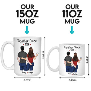 Tu es mon âme sœur - Tasse personnalisée pour couple - Cadeau pour mari et femme, anniversaire
