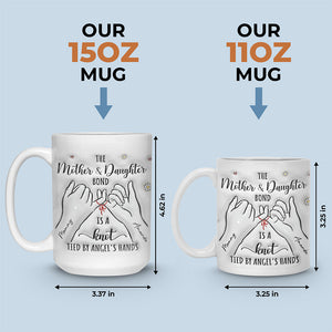 Le lien mère-fille est indissociable - Mug personnalisé 3D à effet gonflé - Cadeau pour maman et fille