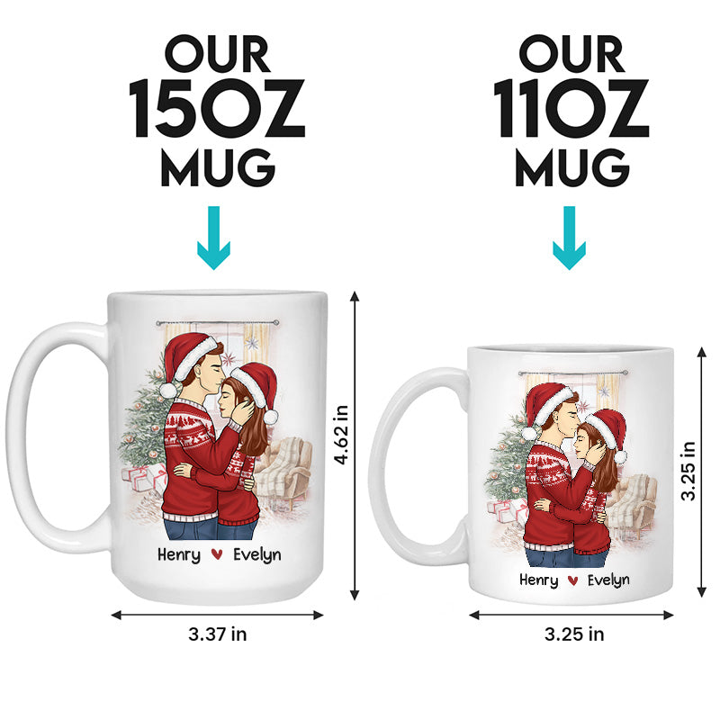 Félicitations pour être mon mari, tu as de la chance - Tasse personnalisée pour couple - Cadeau de Noël pour mari et femme, anniversaire