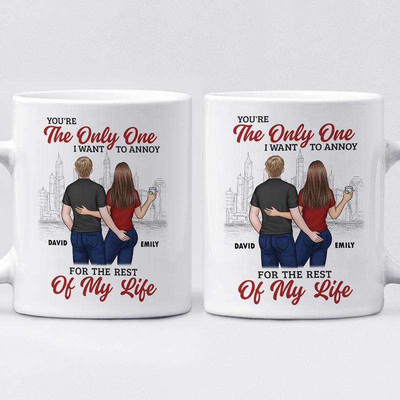 Mon numéro un, toujours - Tasse personnalisée pour couple - Cadeau pour mari et femme, anniversaire