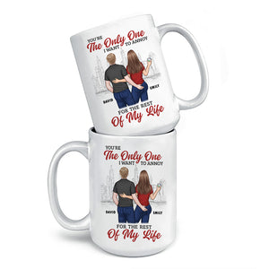 Mon numéro un, toujours - Tasse personnalisée pour couple - Cadeau pour mari et femme, anniversaire