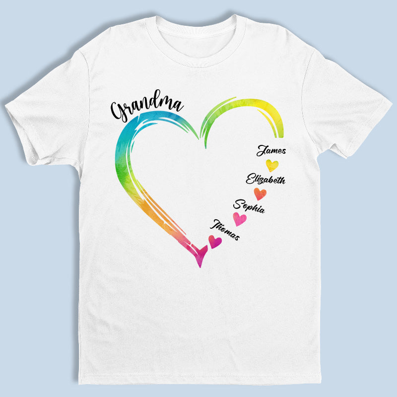 Devenir grand-mère, c'est merveilleux ! T-shirt, sweat à capuche et sweat-shirt unisexe personnalisé pour la famille ! Cadeau d'anniversaire pour maman et grand-mère