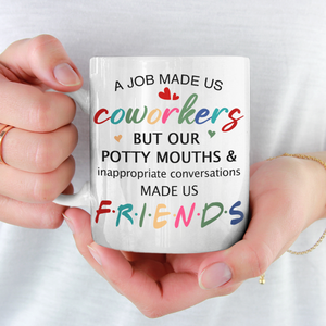 Mon collègue de soutien émotionnel - Tasse personnalisée pour collègue - Cadeau pour collègues, amis de travail, collègues