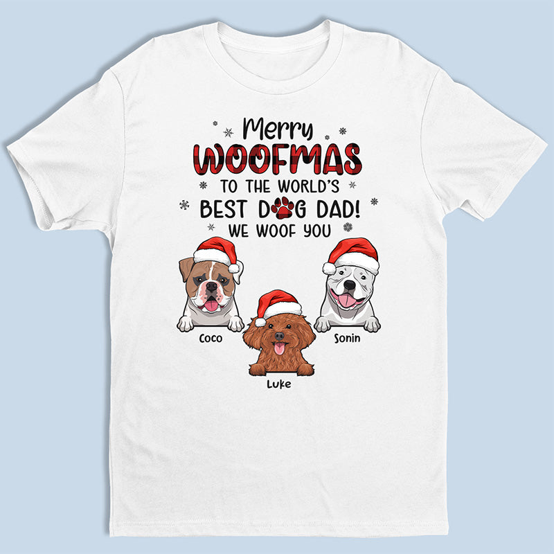 Joyeux Noël à tous ! T-shirt, sweat à capuche et sweat-shirt unisexe personnalisé pour chien ! Cadeau de Noël pour les propriétaires et les amoureux des animaux.