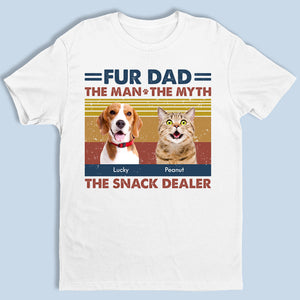 T-shirt, sweat à capuche et sweat-shirt unisexe personnalisé avec photo de vendeur de snacks pour chiens et chats - Cadeau pour propriétaires et amoureux des animaux