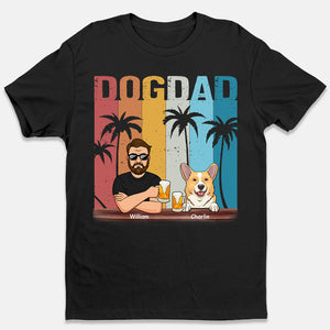 Enjoy Summer With My Mom And Dad - Dog Personalized Custom Unisex T-shirt, Hoodie, Sweatshirt - Summer Vacation, Gift For Pet Owners, Pet Lovers