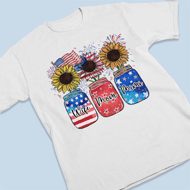 La vie d'une grand-mère, c'est comme ça ! T-shirt, sweat à capuche, sweat-shirt unisexe personnalisé pour la famille ! Cadeau d'anniversaire pour grand-mère, 4 juillet