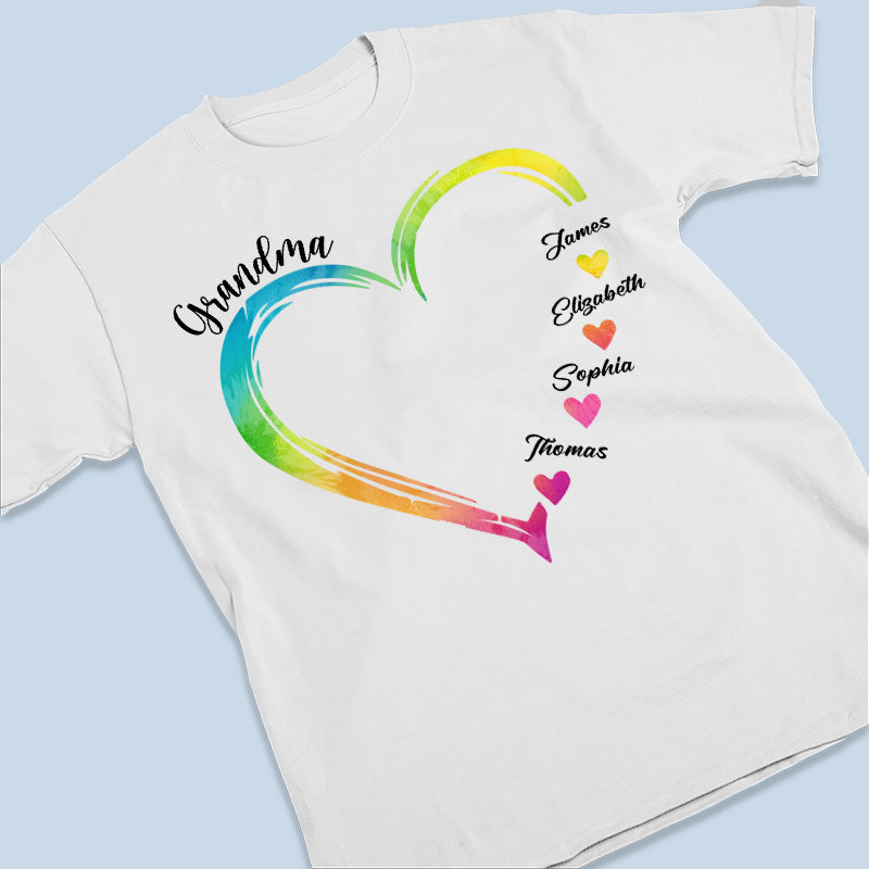 Devenir grand-mère, c'est merveilleux ! T-shirt, sweat à capuche et sweat-shirt unisexe personnalisé pour la famille ! Cadeau d'anniversaire pour maman et grand-mère
