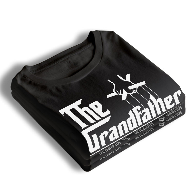Notre héros est grand-père - T-shirt unisexe personnalisé, sweat à capuche, sweat-shirt - Cadeau de fête des pères, d'anniversaire pour papa, grand-père