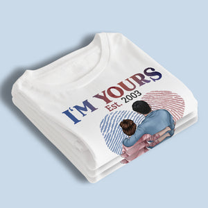 Aucun retour ni remboursement - T-shirt, sweat à capuche ou sweat-shirt unisexe personnalisé pour couple - Cadeau pour mari et femme, anniversaire