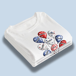 Grand-mère est ma meilleure amie - T-shirt patriotique unisexe personnalisé, sweat à capuche, sweat-shirt - Jour de l'Indépendance, 4 juillet, cadeau d'anniversaire pour grand-mère