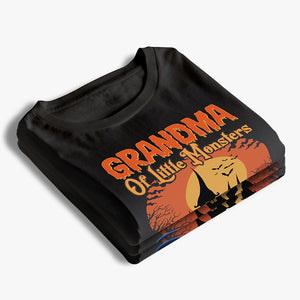Grand-mère de petits monstres - T-shirt unisexe personnalisé, sweat à capuche, sweat-shirt - Cadeau d'Halloween, cadeau pour grand-mère, grand-père