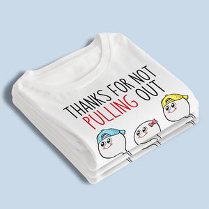 Voici votre récompense - T-shirt unisexe personnalisé pour la famille, sweat à capuche, sweat-shirt - Cadeau pour la fête des mères, la fête des pères, l'anniversaire de maman, papa