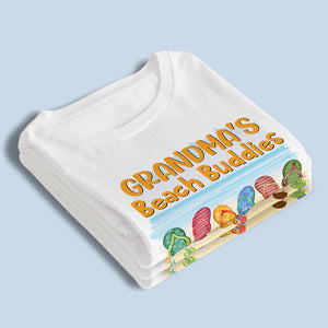 Beach Buddies - T-shirt, sweat à capuche et sweat-shirt unisexe personnalisé pour la famille - Vacances d'été, cadeau d'anniversaire pour grand-mère