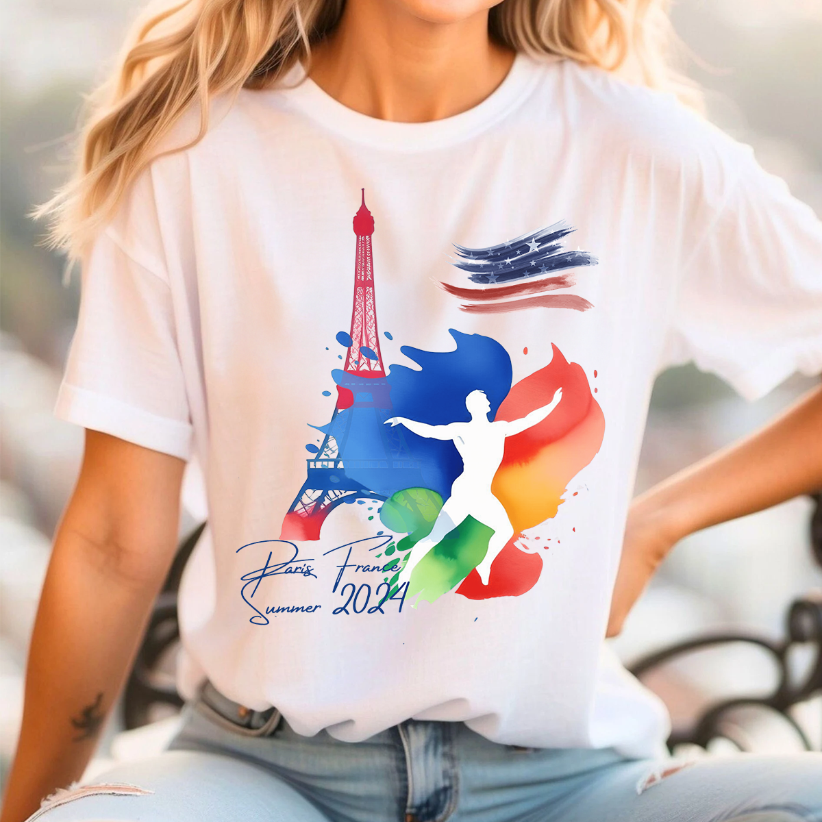 Sentez la brûlure, goûtez la victoire - T-shirt, sweat à capuche, sweat-shirt des Jeux olympiques - Vacances olympiques, cadeau pour les membres de la famille, les meilleurs amis