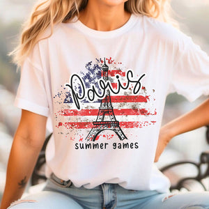Paris Summer Games - Olympics T-Shirt, Hoodie, Sweatshirt - Olympics Vacation, Gift For Family Members, Best Friends