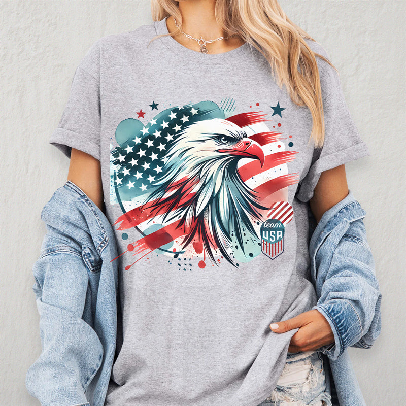 Équipe USA - T-shirt, sweat à capuche et sweat-shirt des Jeux olympiques - Vacances olympiques, cadeau pour les membres de la famille et les meilleurs amis