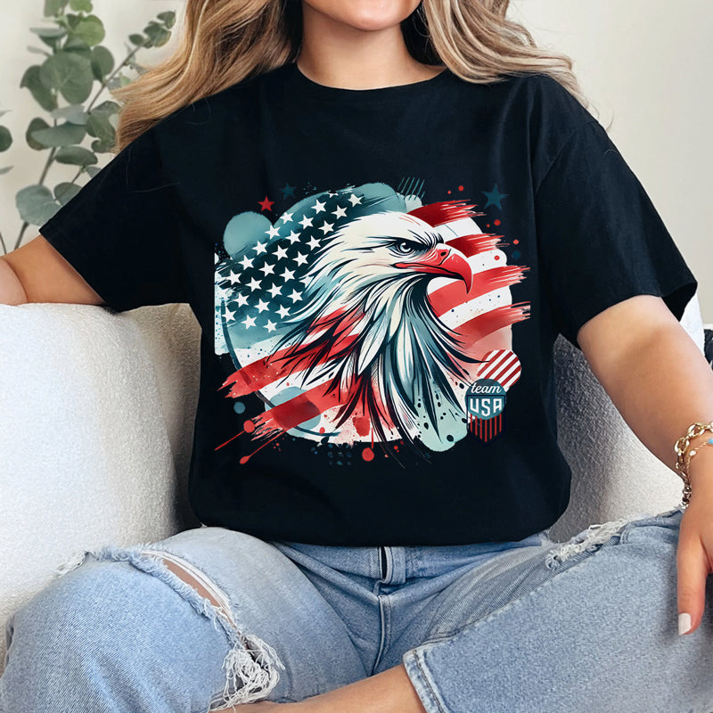 Équipe USA - T-shirt, sweat à capuche et sweat-shirt des Jeux olympiques - Vacances olympiques, cadeau pour les membres de la famille et les meilleurs amis