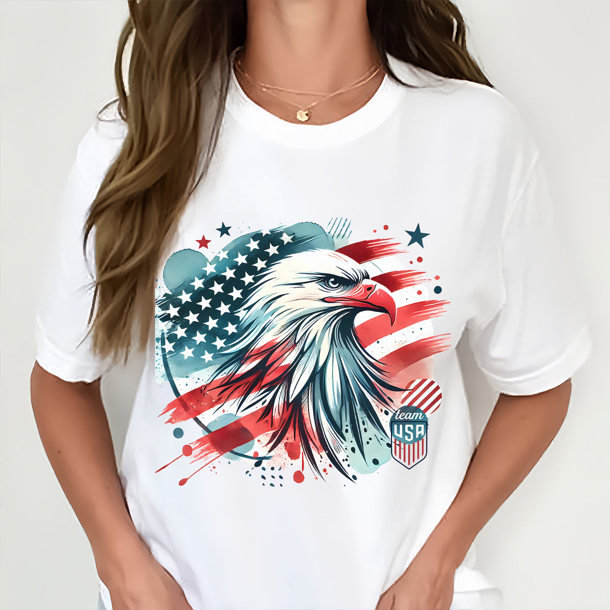 Équipe USA - T-shirt, sweat à capuche et sweat-shirt des Jeux olympiques - Vacances olympiques, cadeau pour les membres de la famille et les meilleurs amis