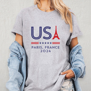 Les gagnants n'abandonnent jamais et ceux qui abandonnent ne gagnent jamais - T-shirt, sweat à capuche et sweat-shirt des Jeux olympiques - Vacances olympiques, cadeau pour les membres de la famille et les meilleurs amis