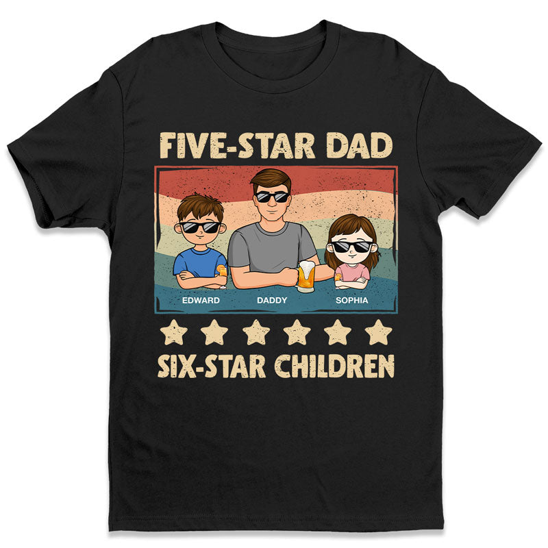 Derrière chaque fille formidable se cache un père vraiment incroyable - T-shirt, sweat à capuche, sweat-shirt unisexe personnalisé pour la famille - Cadeau pour papa, grand-père