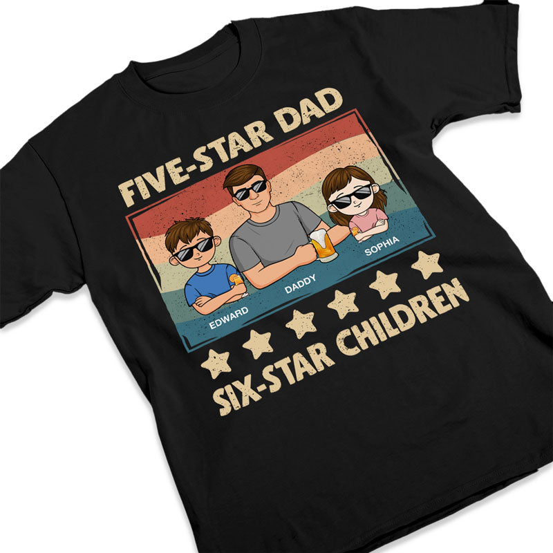 Derrière chaque fille formidable se cache un père vraiment incroyable - T-shirt, sweat à capuche, sweat-shirt unisexe personnalisé pour la famille - Cadeau pour papa, grand-père