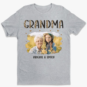 T-shirt, sweat à capuche et sweat-shirt unisexe personnalisé avec photo « Super Grand-mère » - Cadeau d'anniversaire pour maman et grand-mère