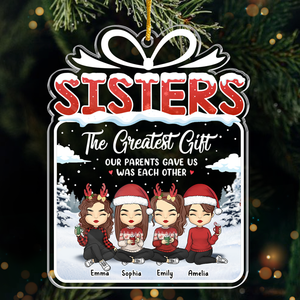 La famille est tout pour moi - Décoration personnalisée pour la famille - Coffret cadeau en acrylique - Cadeau de Noël pour les membres de la famille