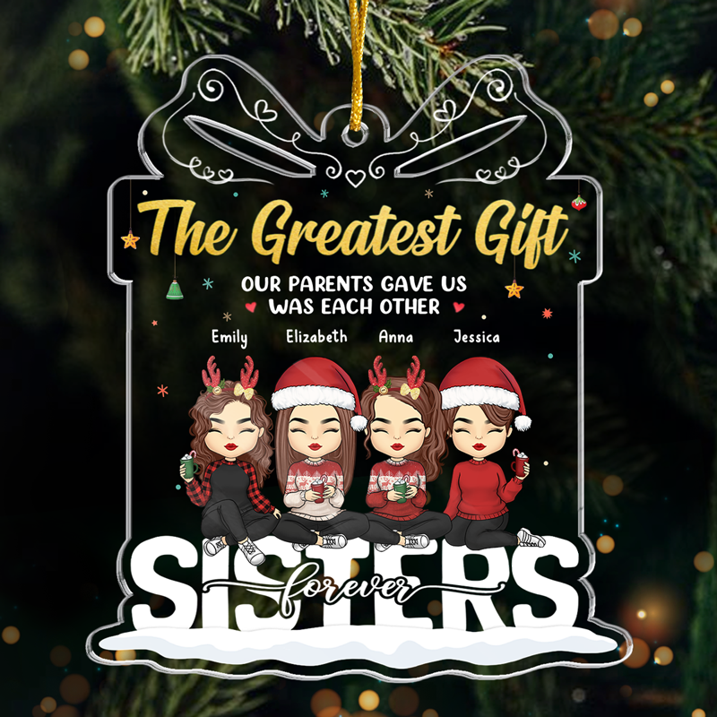 La famille transforme une maison en un foyer - Décoration personnalisée pour la famille - Boîte cadeau en acrylique - Cadeau de Noël pour les membres de la famille