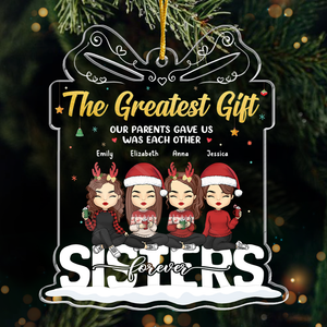 La famille transforme une maison en un foyer - Décoration personnalisée pour la famille - Boîte cadeau en acrylique - Cadeau de Noël pour les membres de la famille