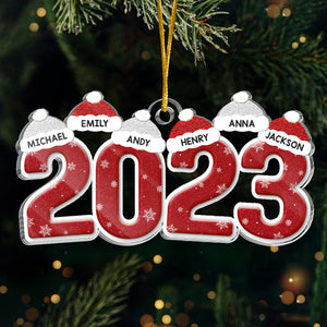 It's Christmas Time - Family Personalized Custom Ornament - Acrylic Custom Shaped - Christmas Gift For Family Members