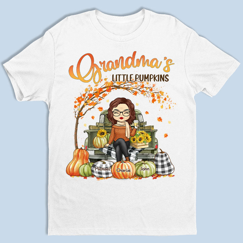 Grand-mère sait tout - T-shirt, sweat à capuche et sweat-shirt unisexe personnalisé pour la famille - Cadeau d'automne pour grand-mère
