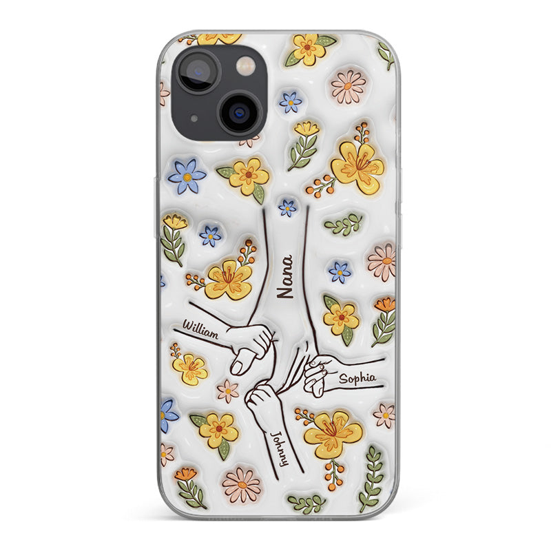 Best Mom Ever - Personalized Custom 3D Inflated Effect Printed Clear Phone Case - Mother's Day, Gift For Mom, Grandma