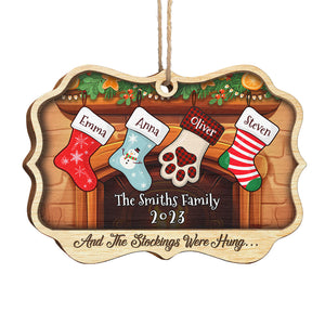 La joie de Noël est familiale - Décoration familiale personnalisée - Bois en forme de Benelux - Cadeau de Noël pour les membres de la famille