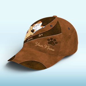 Mes précieux amis - Casquette personnalisée pour chien et chat, casquette classique à imprimé intégral - Cadeau pour propriétaires et amoureux des animaux