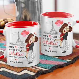 Tu es mon roi et je suis ta reine - Tasse personnalisée pour couple - Cadeau de Noël pour mari et femme, anniversaire